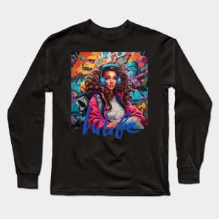 Headphones Long Sleeve T-Shirt